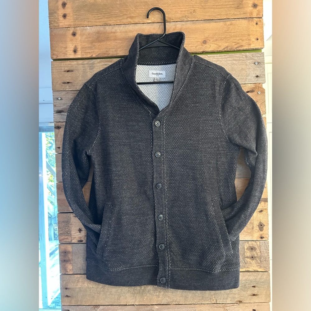 Mans cardigan sweater